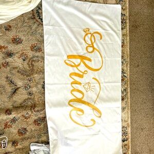 COPY - Bride beach towel